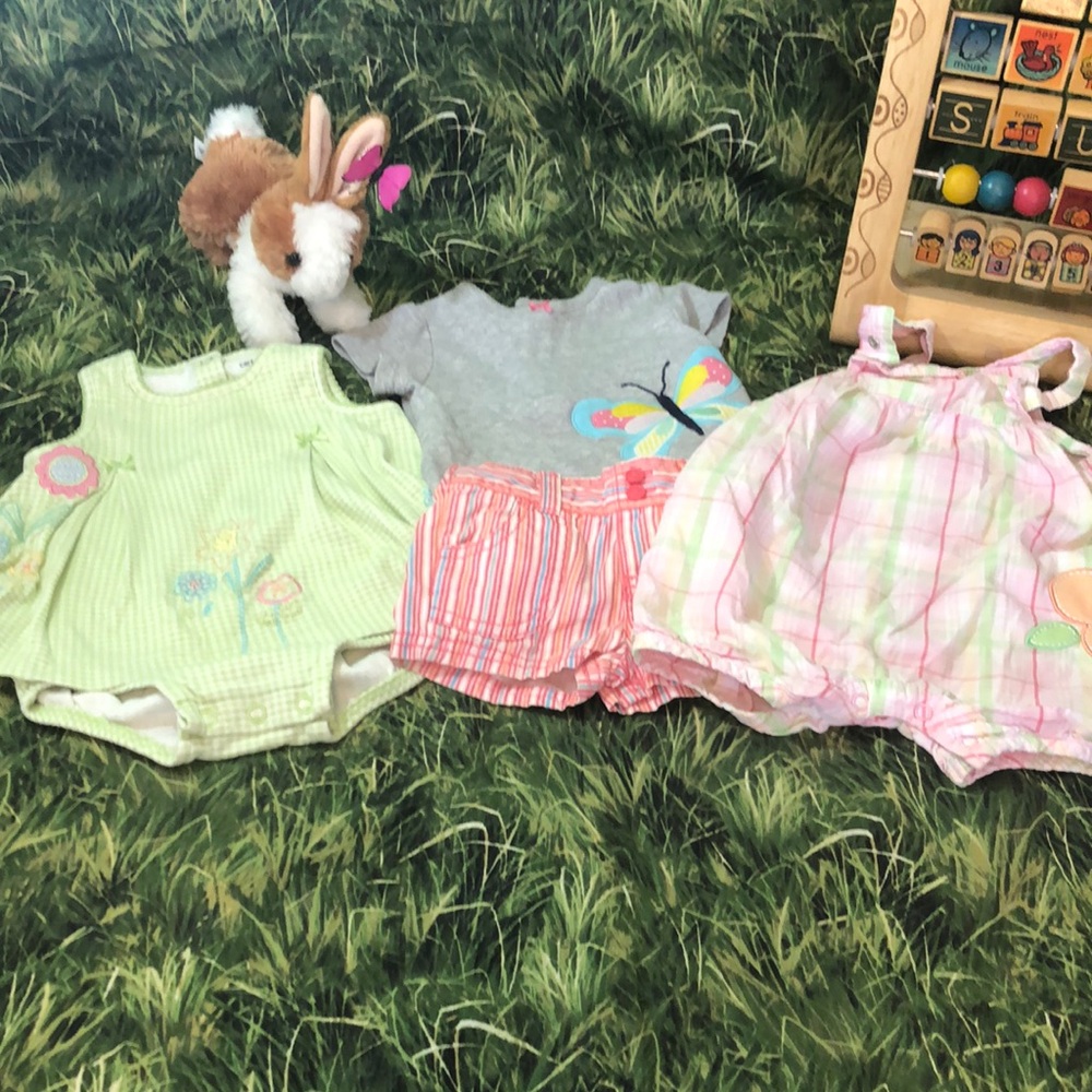 Baby Girl summer outfits 6M